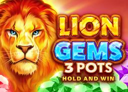 Lion Gems 3 Pots: Hold and Win